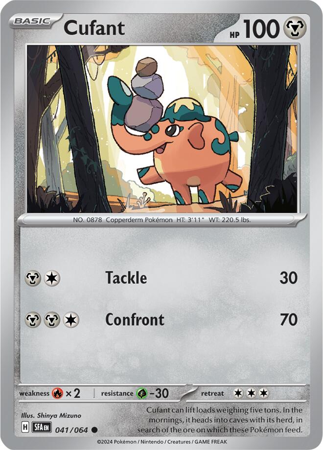 Cufant (041/064) [Scarlet & Violet: Shrouded Fable] - Pokémon - Card Brawlers | Quebec | Canada |