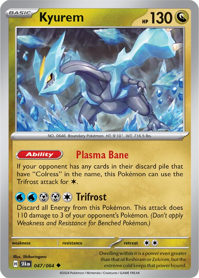 Kyurem (047/064) [Scarlet & Violet: Shrouded Fable] - Pokémon - Card Brawlers | Quebec | Canada |