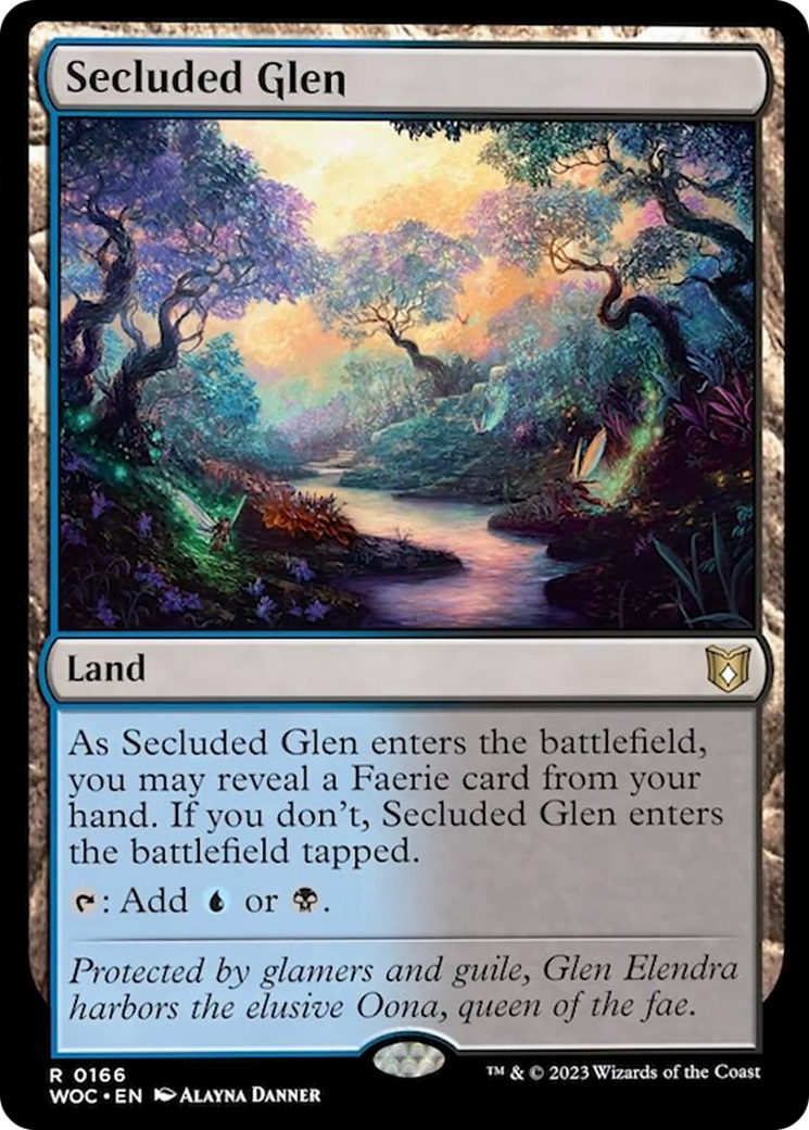 Secluded Glen [Wilds of Eldraine Commander] - Magic: The Gathering - Card Brawlers | Quebec | Canada |
