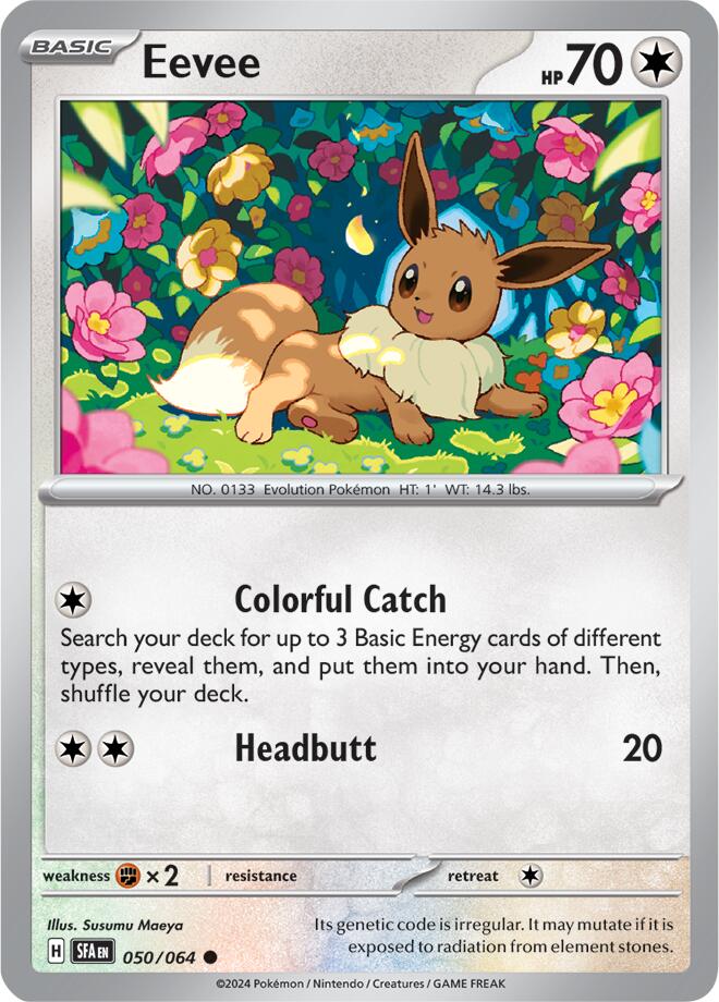 Eevee (050/064) [Scarlet & Violet: Shrouded Fable] - Pokémon - Card Brawlers | Quebec | Canada |