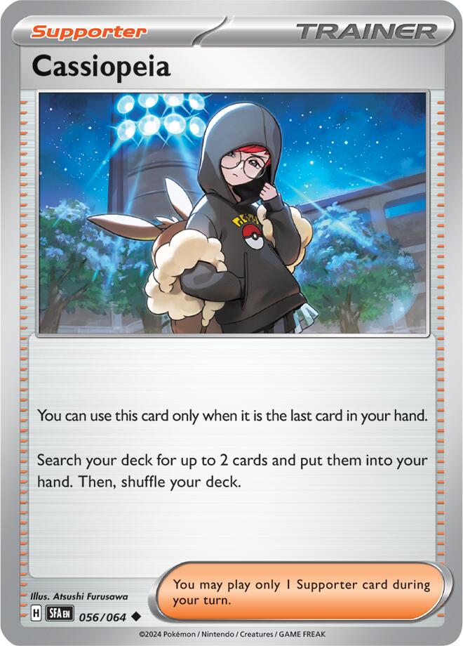 Cassiopeia (056/064) [Scarlet & Violet: Shrouded Fable] - Pokémon - Card Brawlers | Quebec | Canada |
