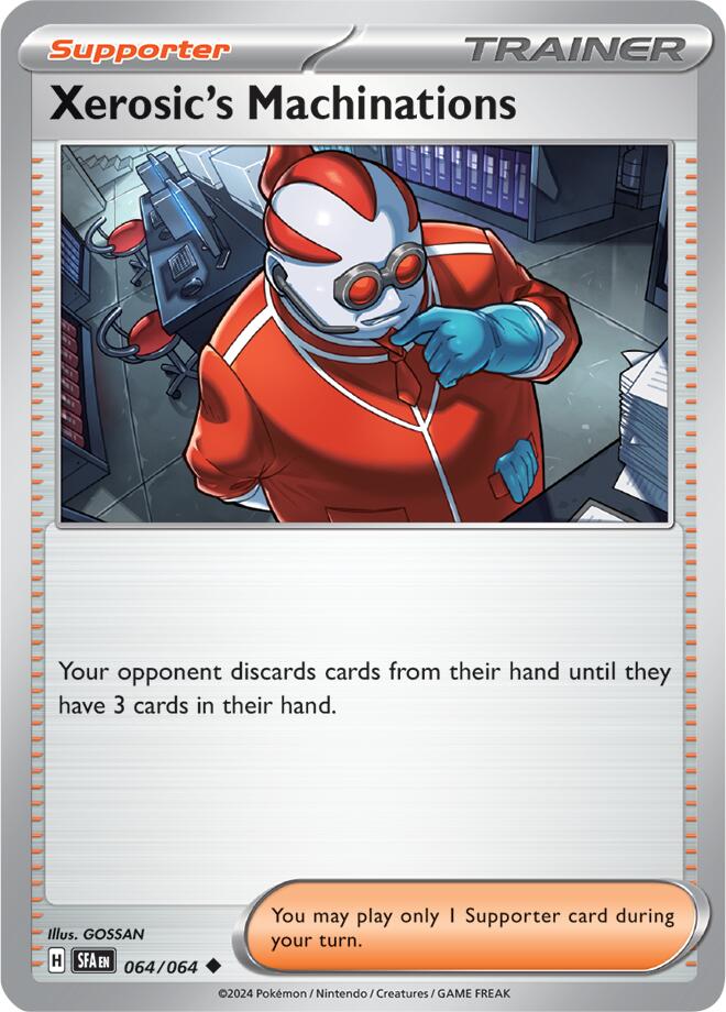 Xerosic's Machinations (064/064) [Scarlet & Violet: Shrouded Fable] - Pokémon - Card Brawlers | Quebec | Canada |