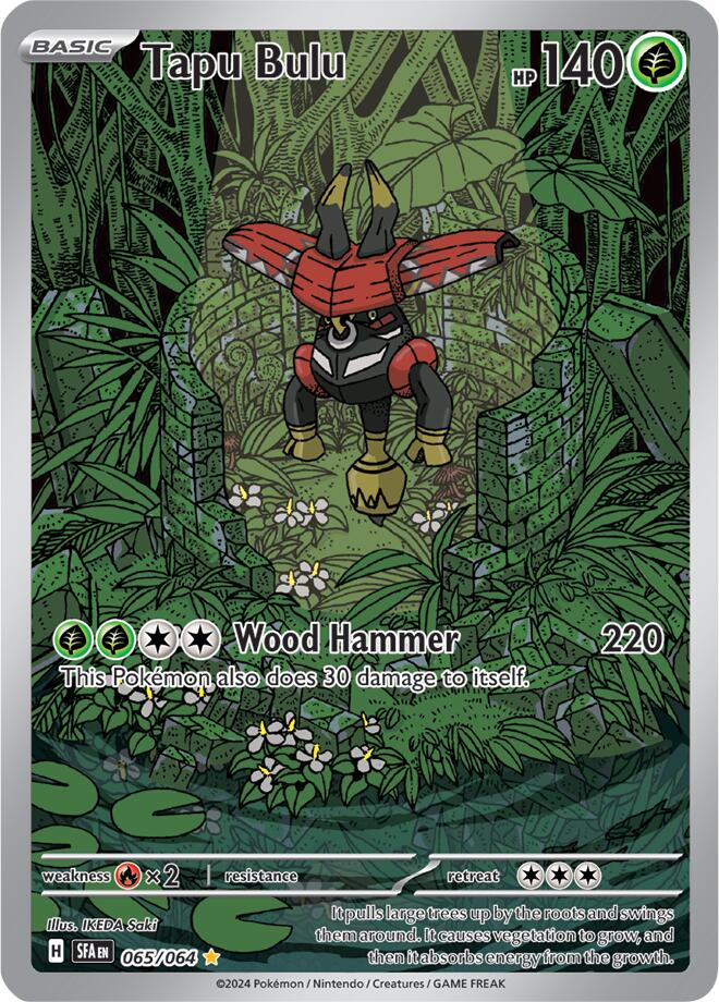 Tapu Bulu (065/064) [Scarlet & Violet: Shrouded Fable] - Pokémon - Card Brawlers | Quebec | Canada |