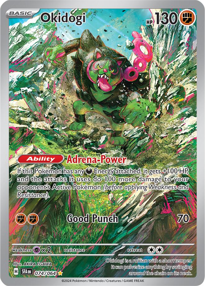 Okidogi (074/064) [Scarlet & Violet: Shrouded Fable] - Pokémon - Card Brawlers | Quebec | Canada |