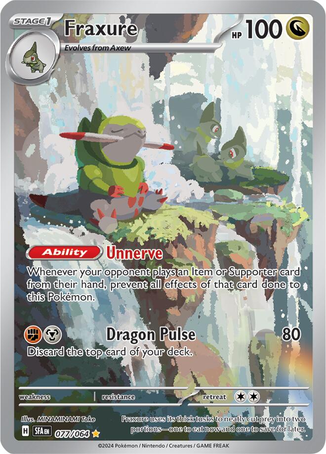 Fraxure (077/064) [Scarlet & Violet: Shrouded Fable] - Pokémon - Card Brawlers | Quebec | Canada |