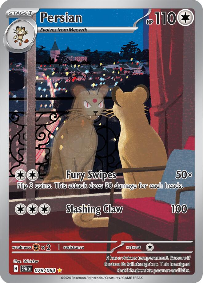 Persian (078/064) [Scarlet & Violet: Shrouded Fable] - Pokémon - Card Brawlers | Quebec | Canada |