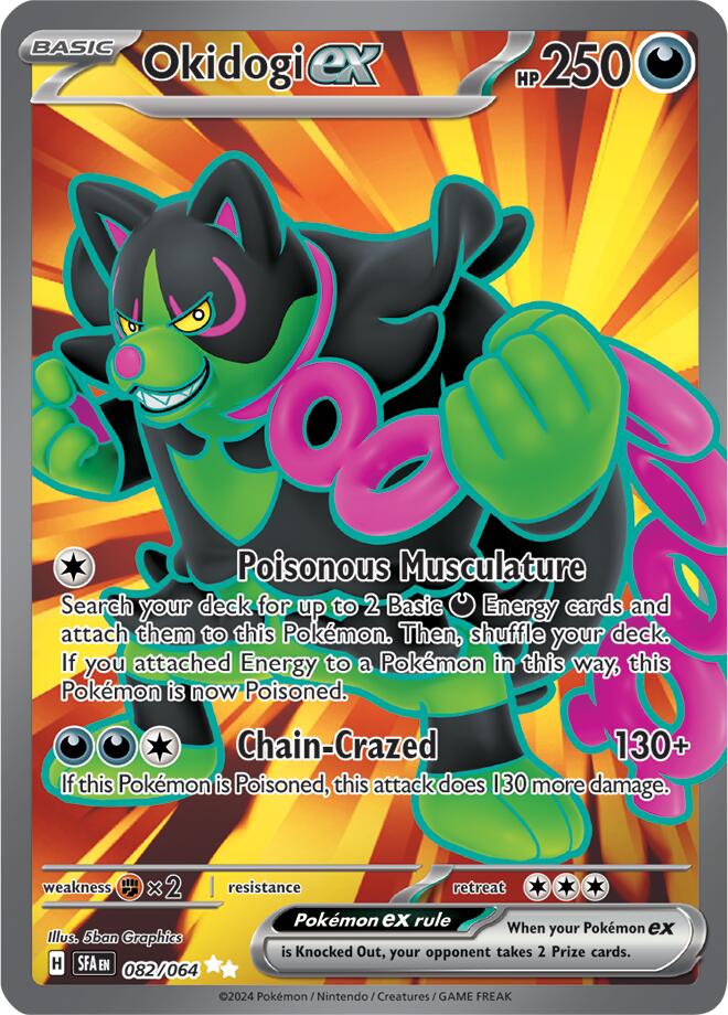 Okidogi ex (082/064) [Scarlet & Violet: Shrouded Fable] - Pokémon - Card Brawlers | Quebec | Canada |