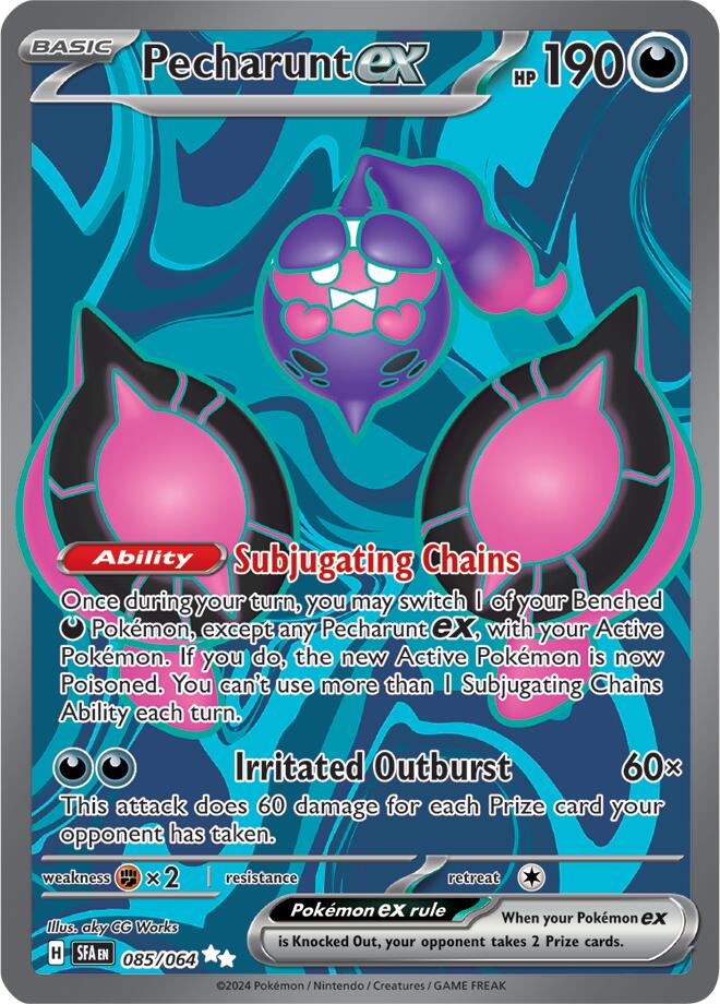 Pecharunt ex (085/064) [Scarlet & Violet: Shrouded Fable] - Pokémon - Card Brawlers | Quebec | Canada |