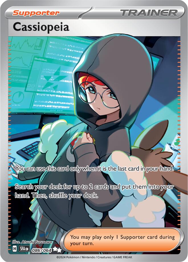 Cassiopeia (086/064) [Scarlet & Violet: Shrouded Fable] - Pokémon - Card Brawlers | Quebec | Canada |