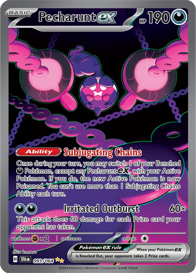 Pecharunt ex (093/064) [Scarlet & Violet: Shrouded Fable] - Pokémon - Card Brawlers | Quebec | Canada |