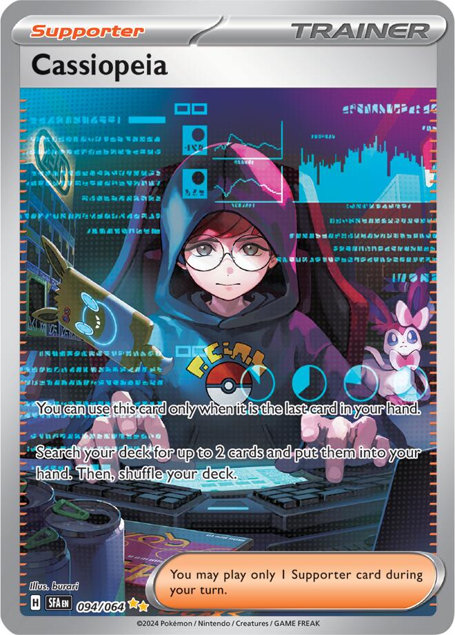 Cassiopeia (094/064) [Scarlet & Violet: Shrouded Fable] - Pokémon - Card Brawlers | Quebec | Canada |