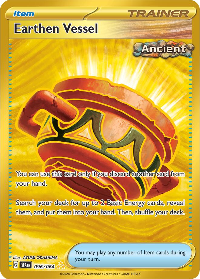 Earthen Vessel (096/064) [Scarlet & Violet: Shrouded Fable] - Pokémon - Card Brawlers | Quebec | Canada |