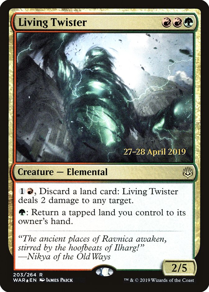 Living Twister [War of the Spark Prerelease Promos] - Magic: The Gathering - Card Brawlers | Quebec | Canada |