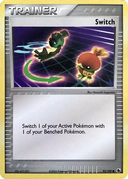 Switch (92/109) (Theme Deck Exclusive) [EX: Ruby & Sapphire] - Pokémon - Card Brawlers | Quebec | Canada |