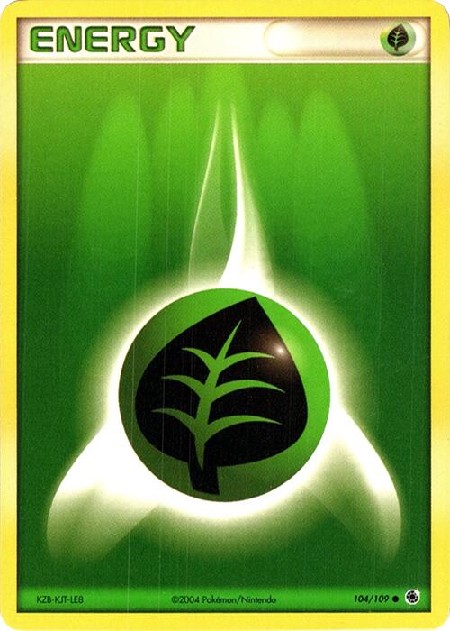 Grass Energy (104/109) (Theme Deck Exclusive) [EX: Ruby & Sapphire] - Pokémon - Card Brawlers | Quebec | Canada |