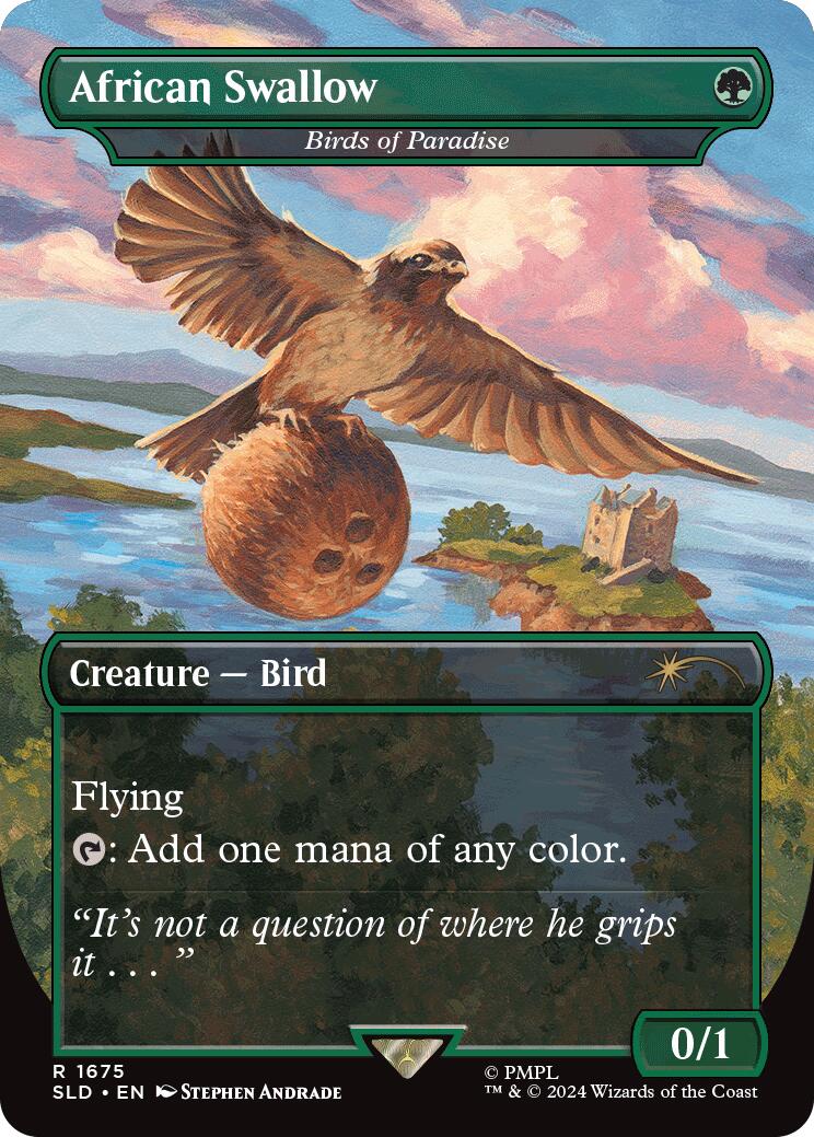 African Swallow - Birds of Paradise [Secret Lair Drop Series] - Magic: The Gathering - Card Brawlers | Quebec | Canada |