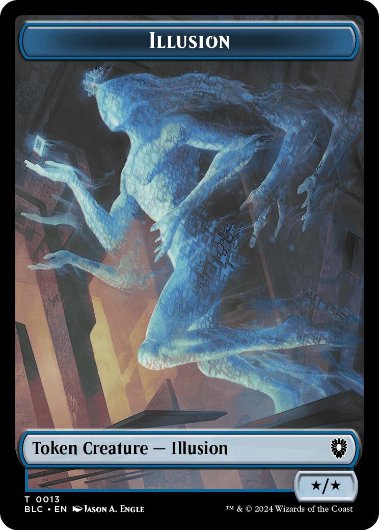 Illusion // Goblin Double-Sided Token [Bloomburrow Commander Tokens] - Magic: The Gathering - Card Brawlers | Quebec | Canada |