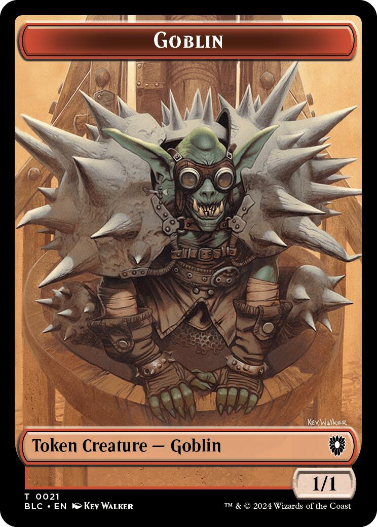 Goblin // Thopter Double-Sided Token [Bloomburrow Commander Tokens] - Magic: The Gathering - Card Brawlers | Quebec | Canada |