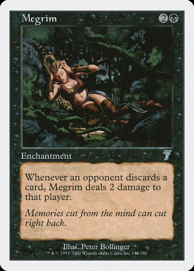 Megrim [Seventh Edition] - Magic: The Gathering - Card Brawlers | Quebec | Canada |