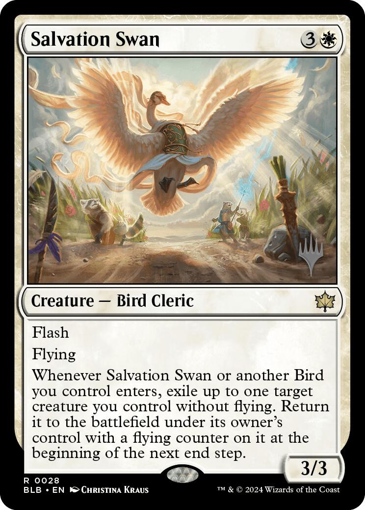 Salvation Swan (Promo Pack) [Bloomburrow Promos] - Magic: The Gathering - Card Brawlers | Quebec | Canada |