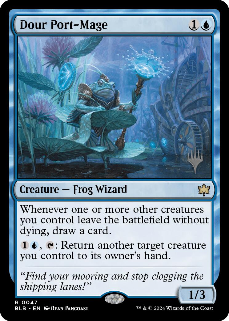 Dour Port-Mage (Promo Pack) [Bloomburrow Promos] - Magic: The Gathering - Card Brawlers | Quebec | Canada |