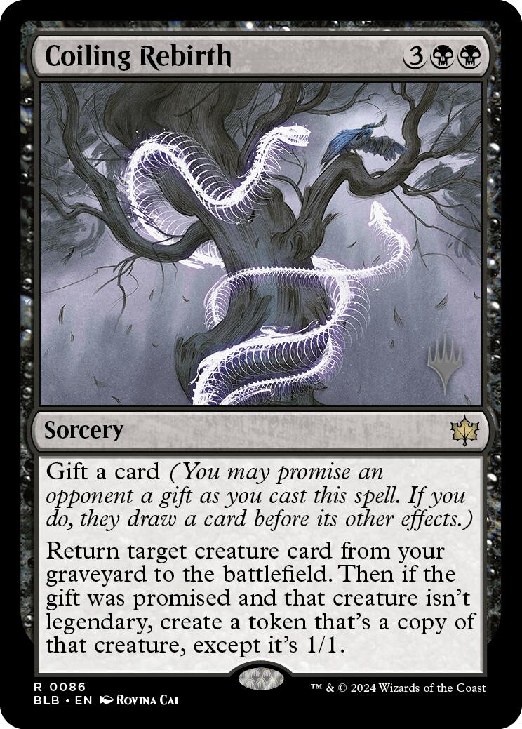 Coiling Rebirth (Promo Pack) [Bloomburrow Promos] - Magic: The Gathering - Card Brawlers | Quebec | Canada |