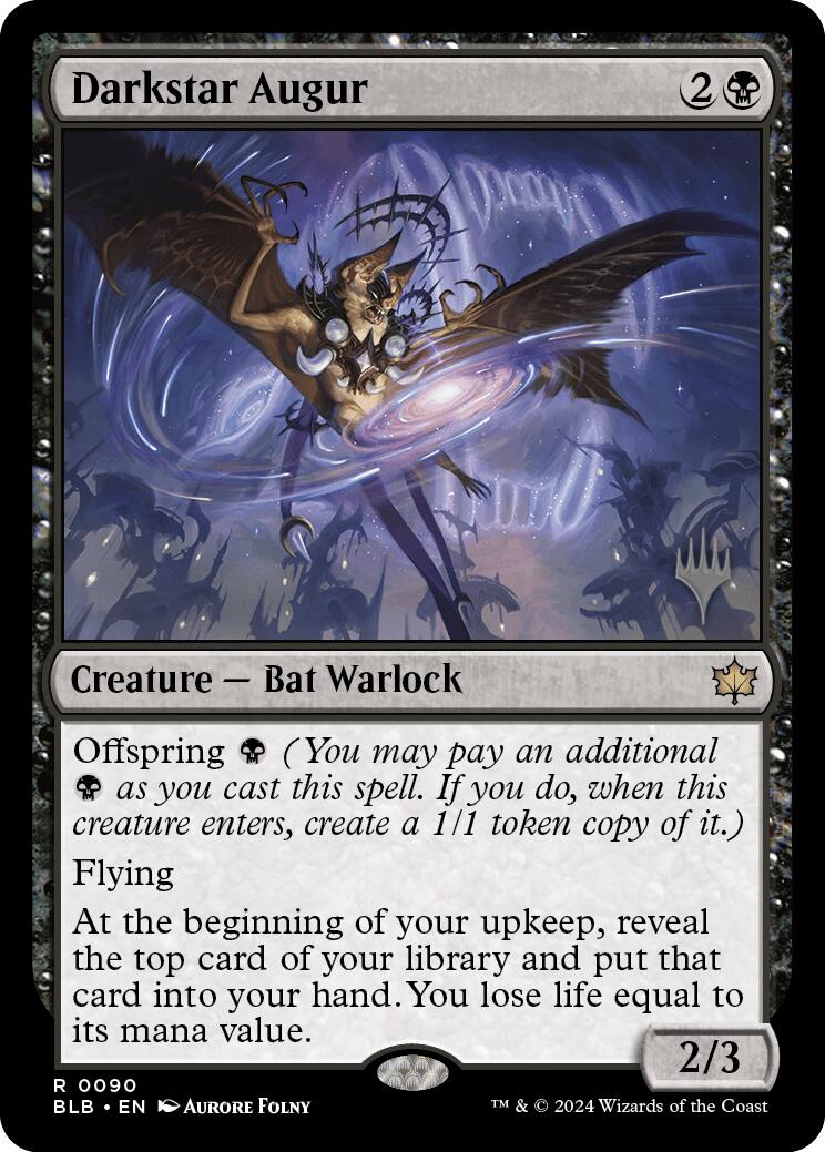 Darkstar Augur (Promo Pack) [Bloomburrow Promos] - Magic: The Gathering - Card Brawlers | Quebec | Canada |