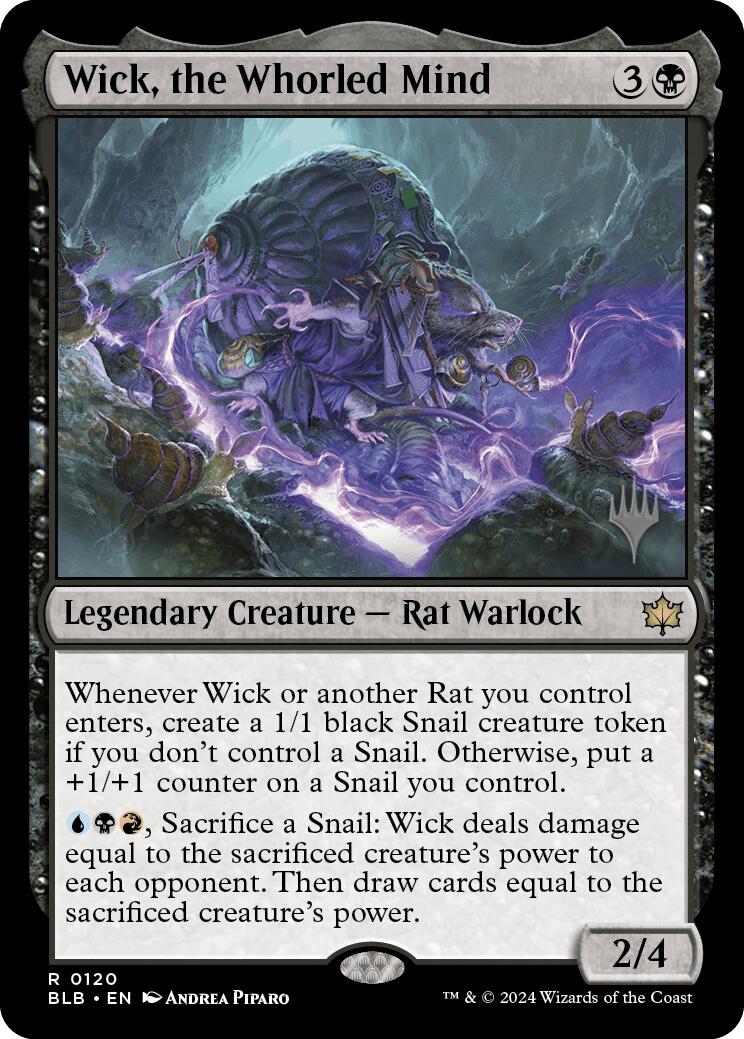 Wick, the Whorled Mind (Promo Pack) [Bloomburrow Promos] - Magic: The Gathering - Card Brawlers | Quebec | Canada |