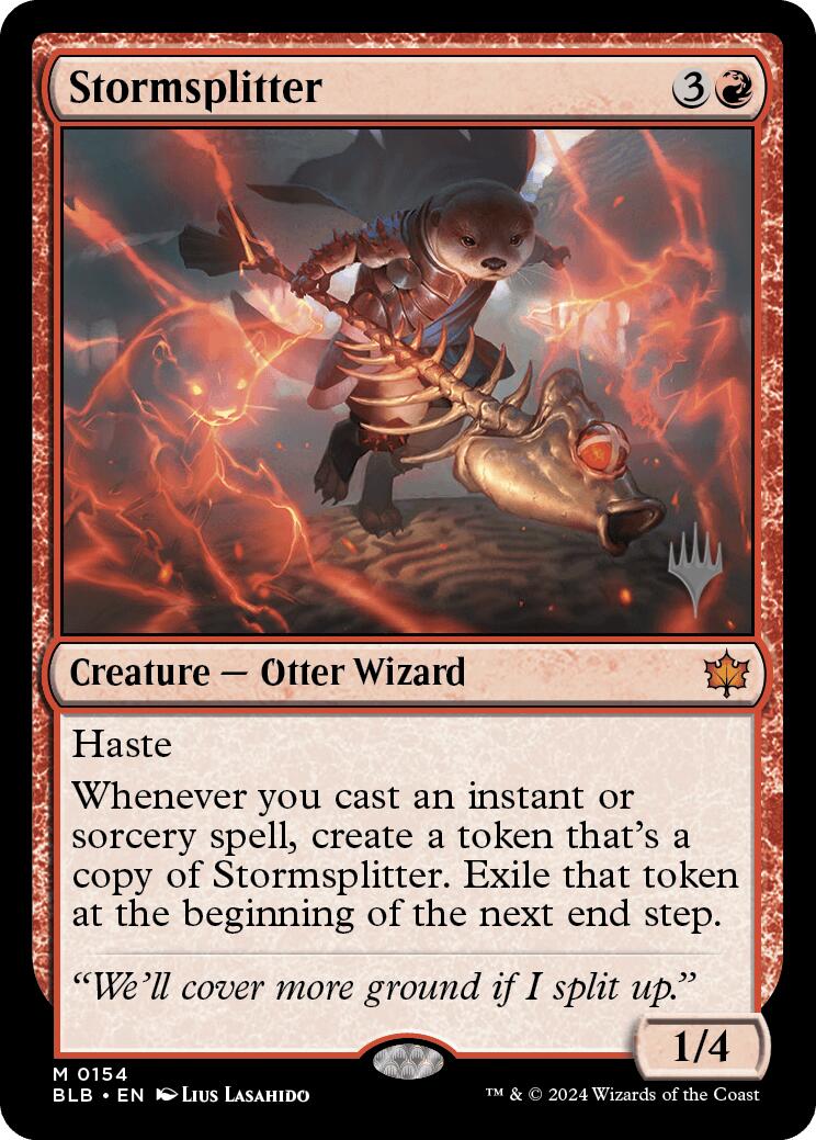 Stormsplitter (Promo Pack) [Bloomburrow Promos] - Magic: The Gathering - Card Brawlers | Quebec | Canada |
