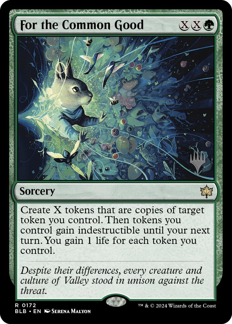For the Common Good (Promo Pack) [Bloomburrow Promos] - Magic: The Gathering - Card Brawlers | Quebec | Canada |