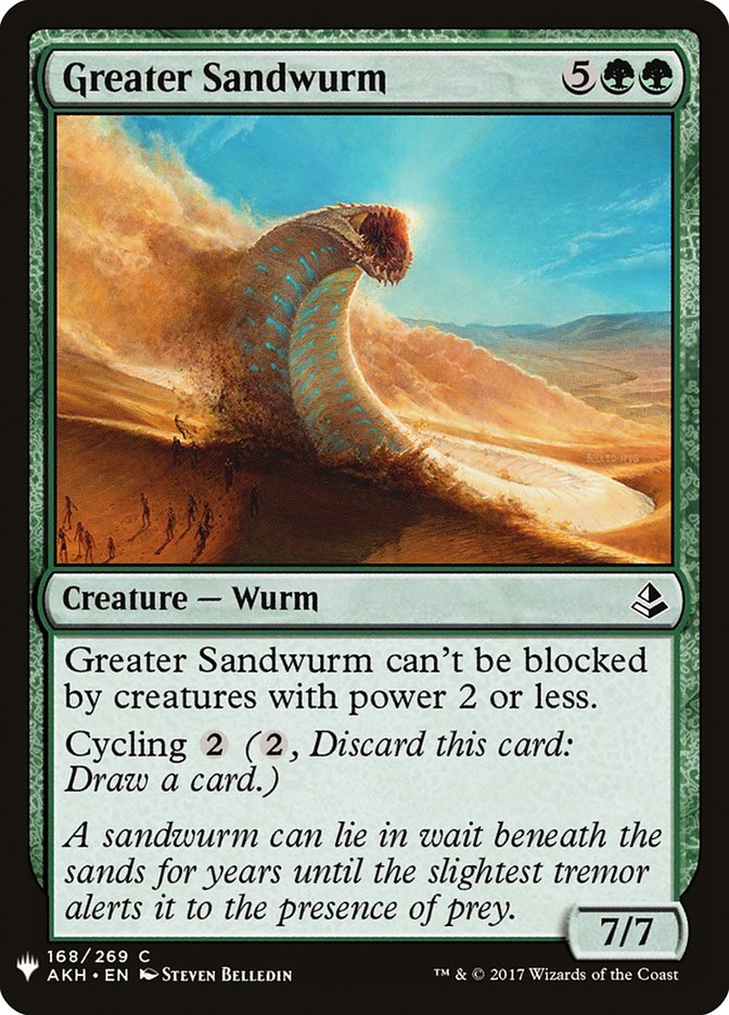 Greater Sandwurm [Mystery Booster] - Magic: The Gathering - Card Brawlers | Quebec | Canada |