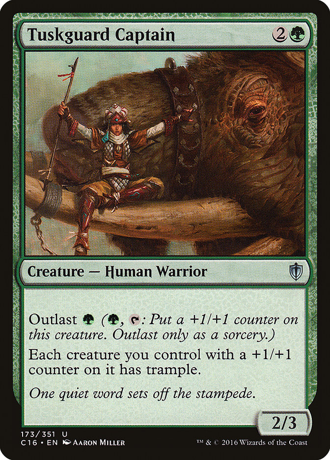 Tuskguard Captain [Commander 2016] - Magic: The Gathering - Card Brawlers | Quebec | Canada |