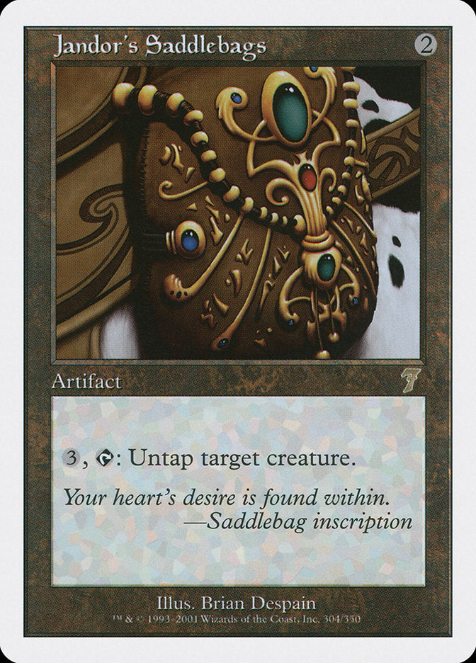 Jandor's Saddlebags [Seventh Edition] - Magic: The Gathering - Card Brawlers | Quebec | Canada |
