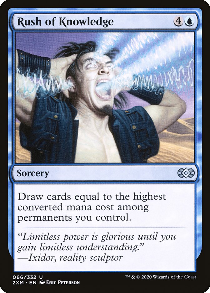 Rush of Knowledge [Double Masters] - Magic: The Gathering - Card Brawlers | Quebec | Canada |