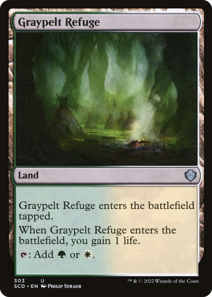 Graypelt Refuge [Starter Commander Decks] - Magic: The Gathering - Card Brawlers | Quebec | Canada |
