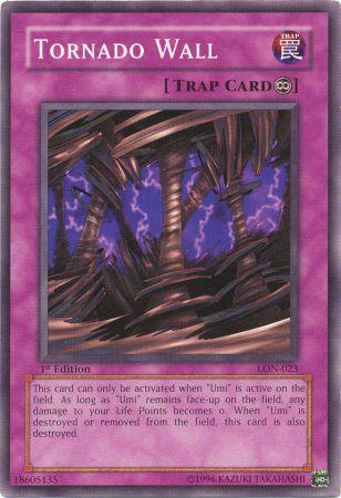 Tornado Wall [LON-023] Common - Yu-Gi-Oh! - Card Brawlers | Quebec | Canada |