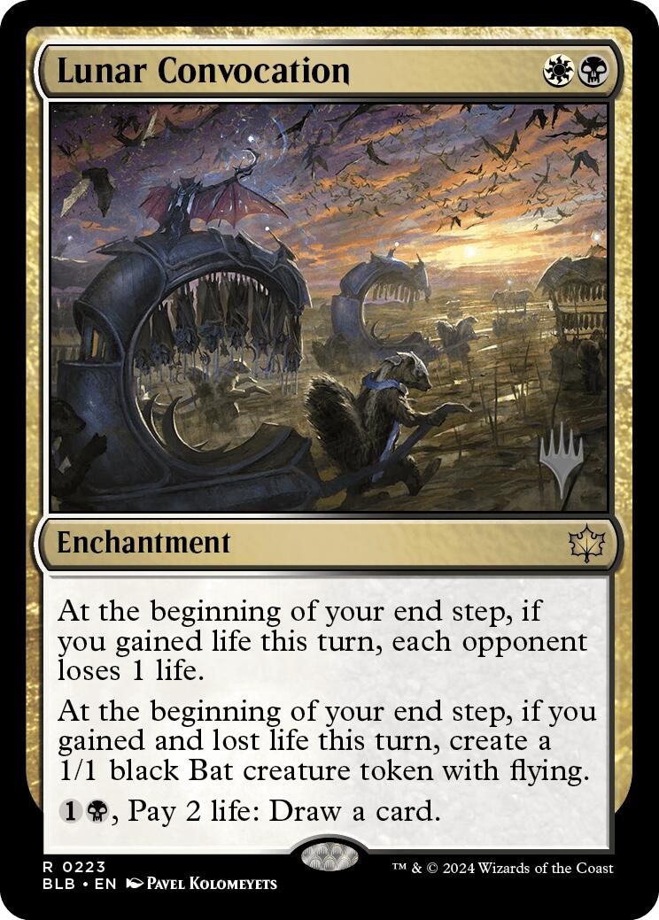 Lunar Convocation (Promo Pack) [Bloomburrow Promos] - Magic: The Gathering - Card Brawlers | Quebec | Canada |