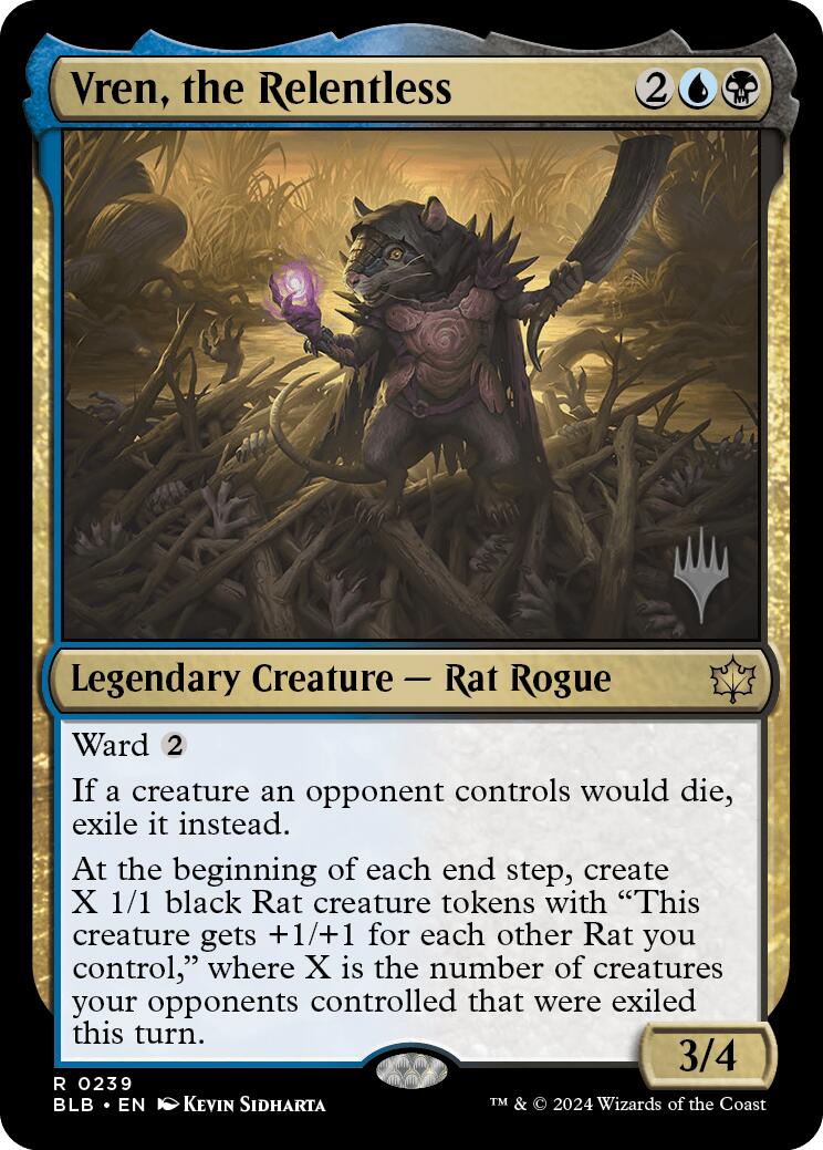 Vren, the Relentless (Promo Pack) [Bloomburrow Promos] - Magic: The Gathering - Card Brawlers | Quebec | Canada |