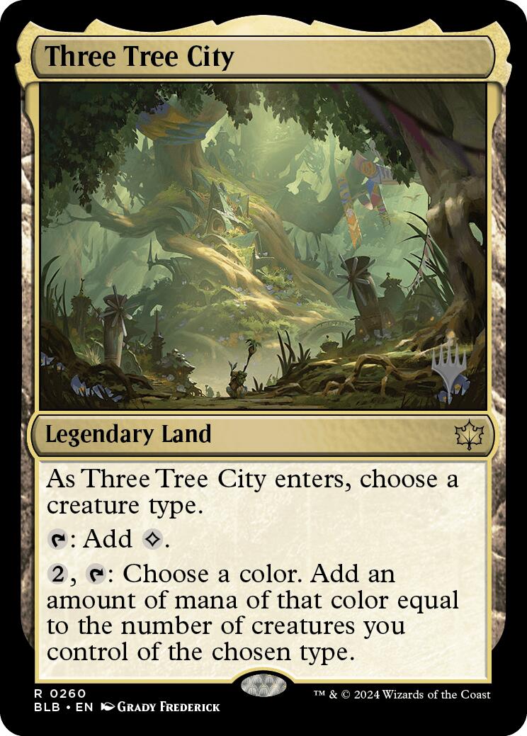 Three Tree City (Promo Pack) [Bloomburrow Promos] - Magic: The Gathering - Card Brawlers | Quebec | Canada |