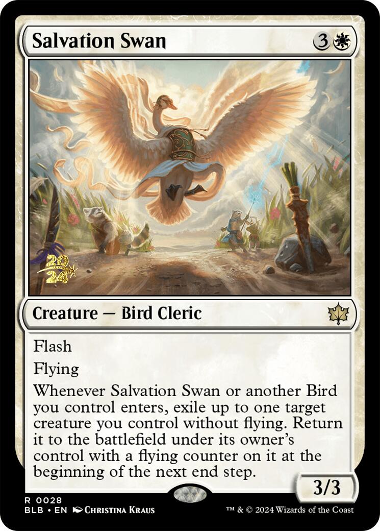 Salvation Swan [Bloomburrow Prerelease Promos] - Magic: The Gathering - Card Brawlers | Quebec | Canada |