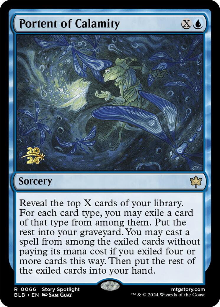 Portent of Calamity [Bloomburrow Prerelease Promos] - Magic: The Gathering - Card Brawlers | Quebec | Canada |