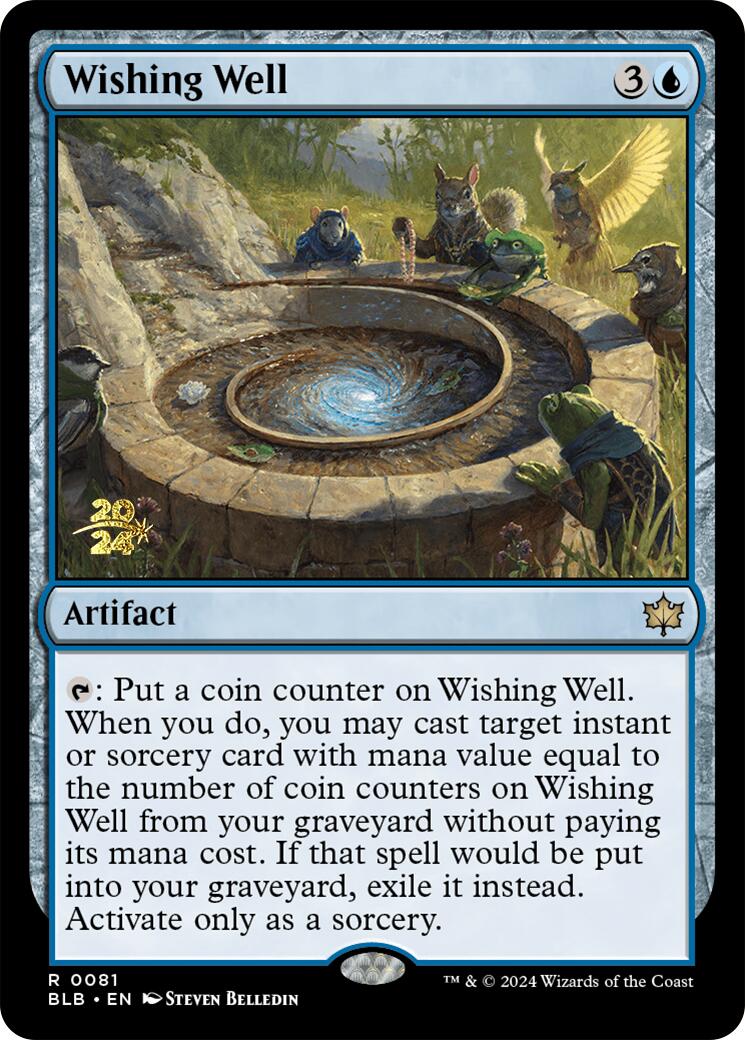 Wishing Well [Bloomburrow Prerelease Promos] - Magic: The Gathering - Card Brawlers | Quebec | Canada |