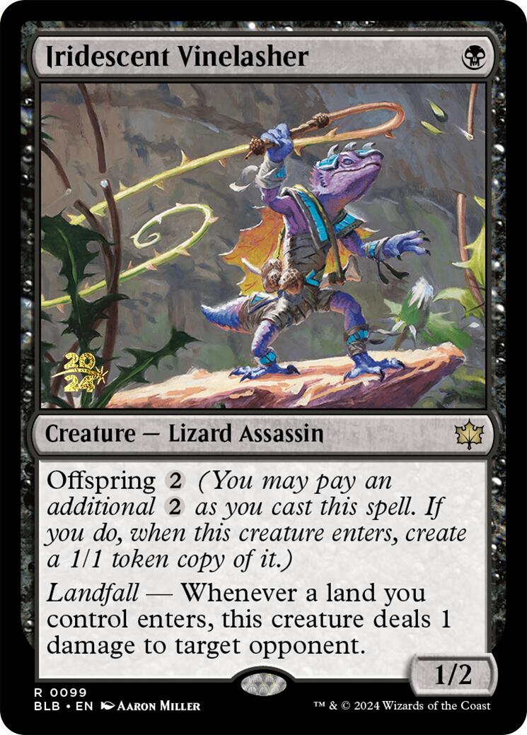 Iridescent Vinelasher [Bloomburrow Prerelease Promos] - Magic: The Gathering - Card Brawlers | Quebec | Canada |