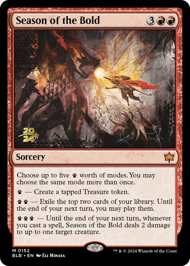 Season of the Bold [Bloomburrow Prerelease Promos] - Magic: The Gathering - Card Brawlers | Quebec | Canada |