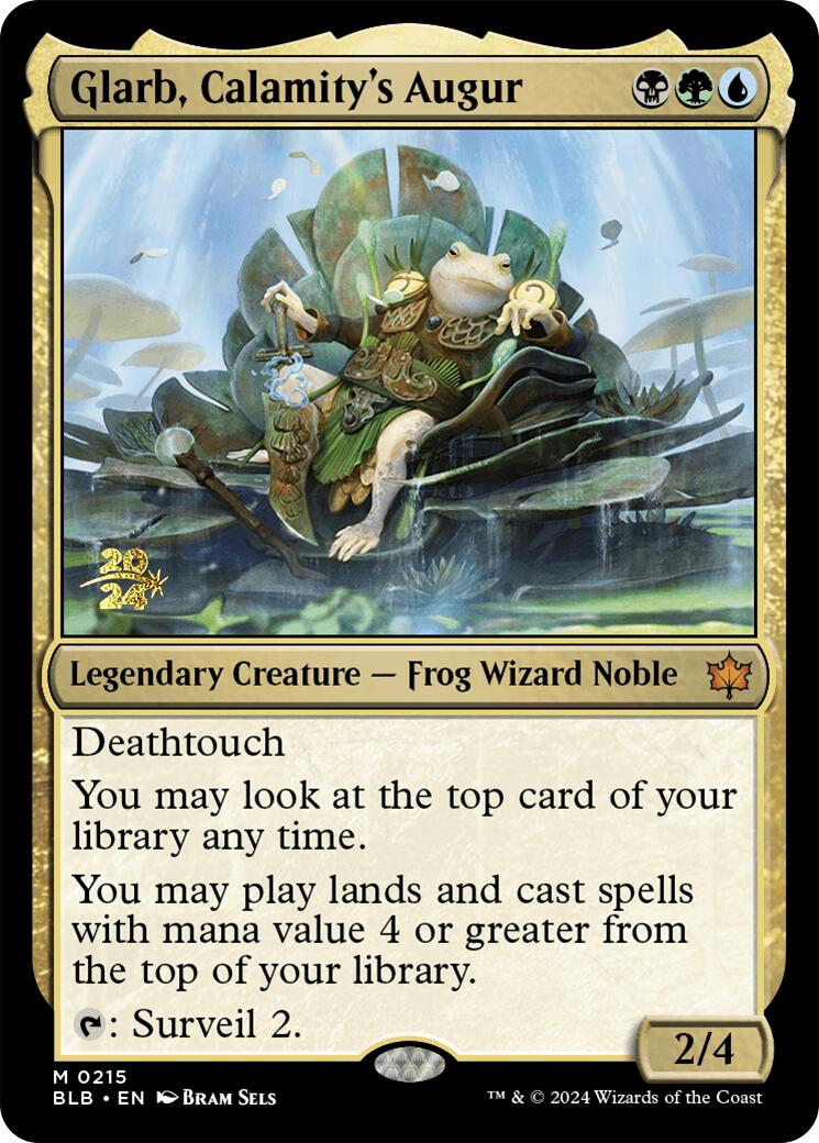 Glarb, Calamity's Augur [Bloomburrow Prerelease Promos] - Magic: The Gathering - Card Brawlers | Quebec | Canada |
