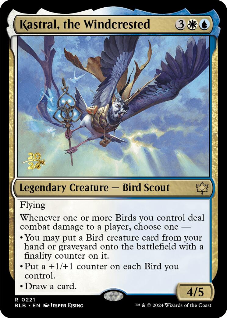 Kastral, the Windcrested [Bloomburrow Prerelease Promos] - Magic: The Gathering - Card Brawlers | Quebec | Canada |