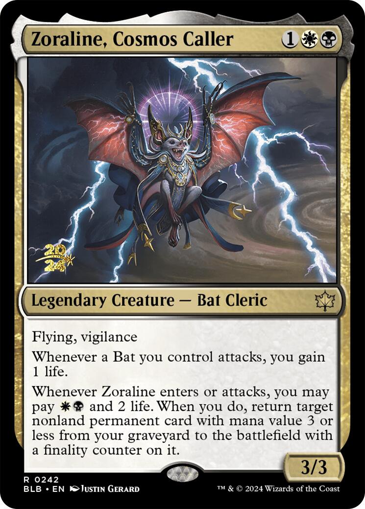 Zoraline, Cosmos Caller [Bloomburrow Prerelease Promos] - Magic: The Gathering - Card Brawlers | Quebec | Canada |