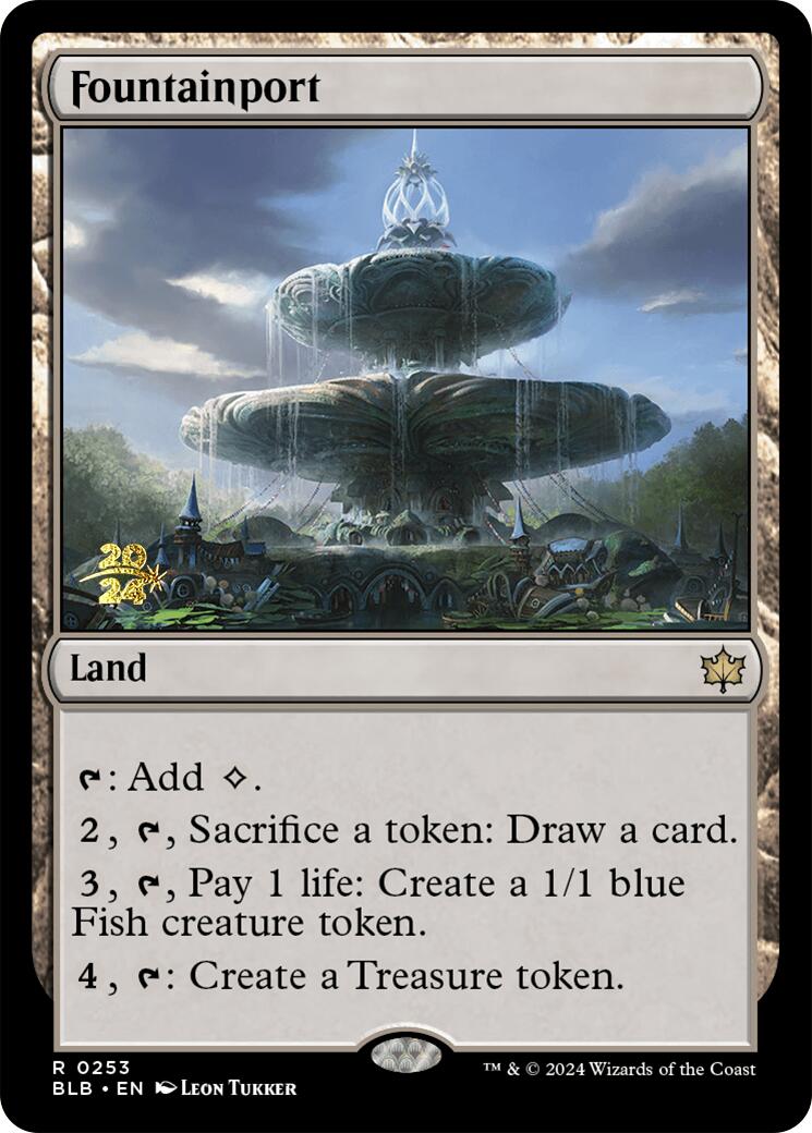 Fountainport [Bloomburrow Prerelease Promos] - Magic: The Gathering - Card Brawlers | Quebec | Canada |