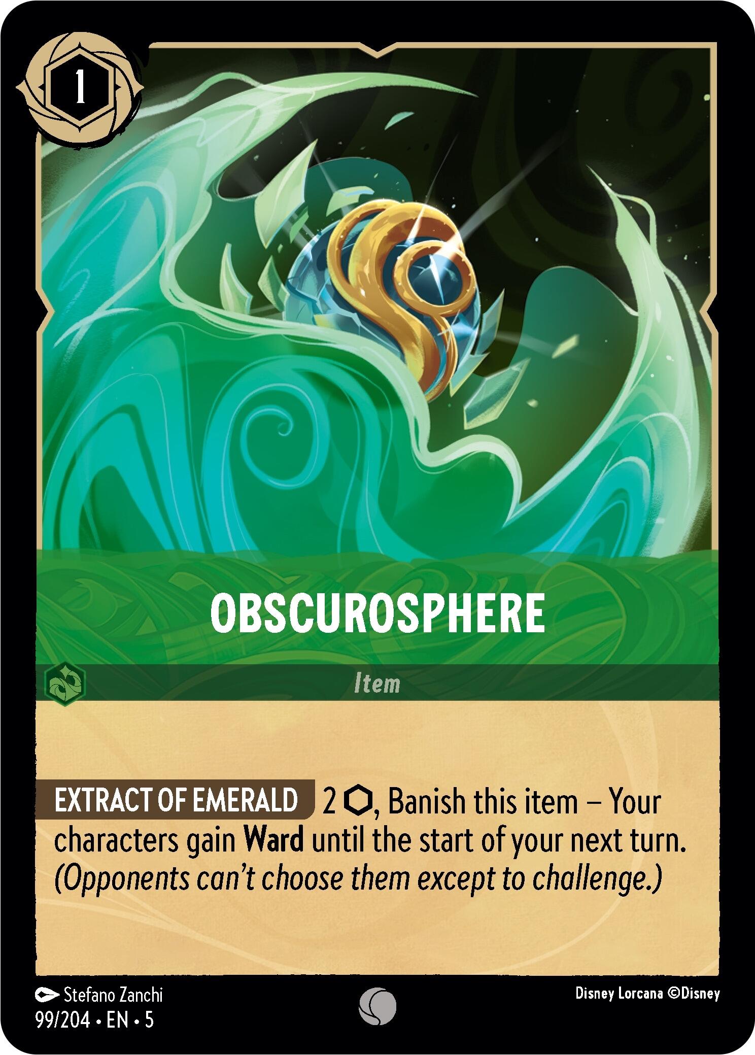 Obscurosphere (99/204) [Shimmering Skies] - Disney - Card Brawlers | Quebec | Canada |