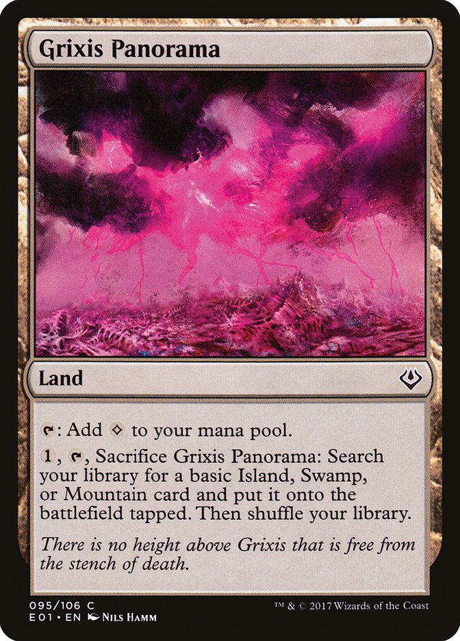 Grixis Panorama [Archenemy: Nicol Bolas] - Magic: The Gathering - Card Brawlers | Quebec | Canada |